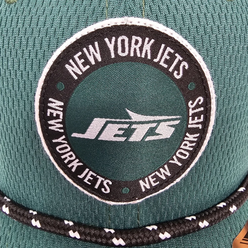 New Era New York Jets 9SEVENTY Stretch-Snap Rope Green NFL Hat NWT Football Fan